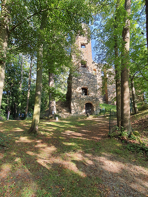 Burgruine Liebau - Gemeinde Pöhl